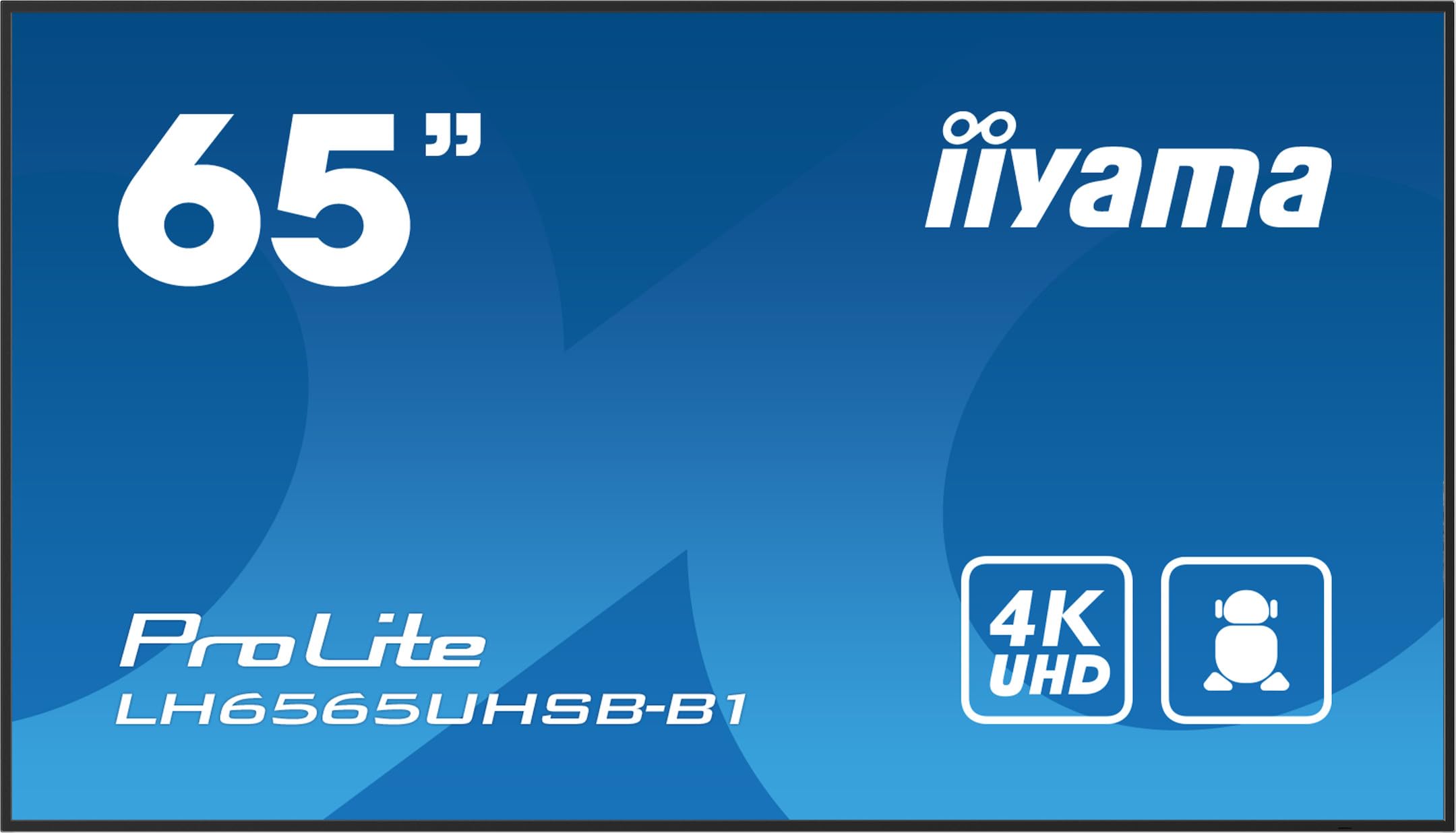 65" 3840x2160 UHD IPS Haze 1% 800cd