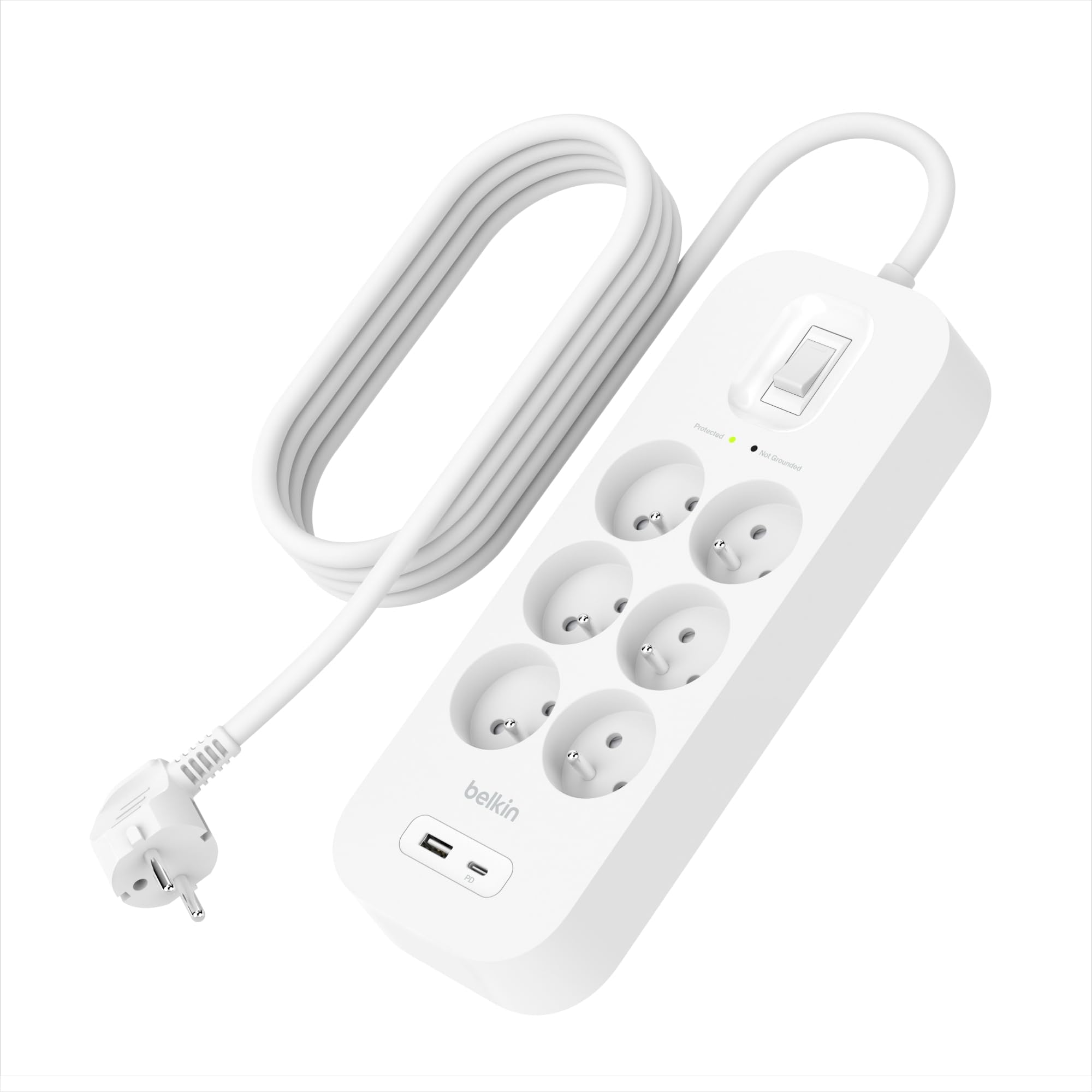 BELKIN Surge Protection with USB C 6 Outlet