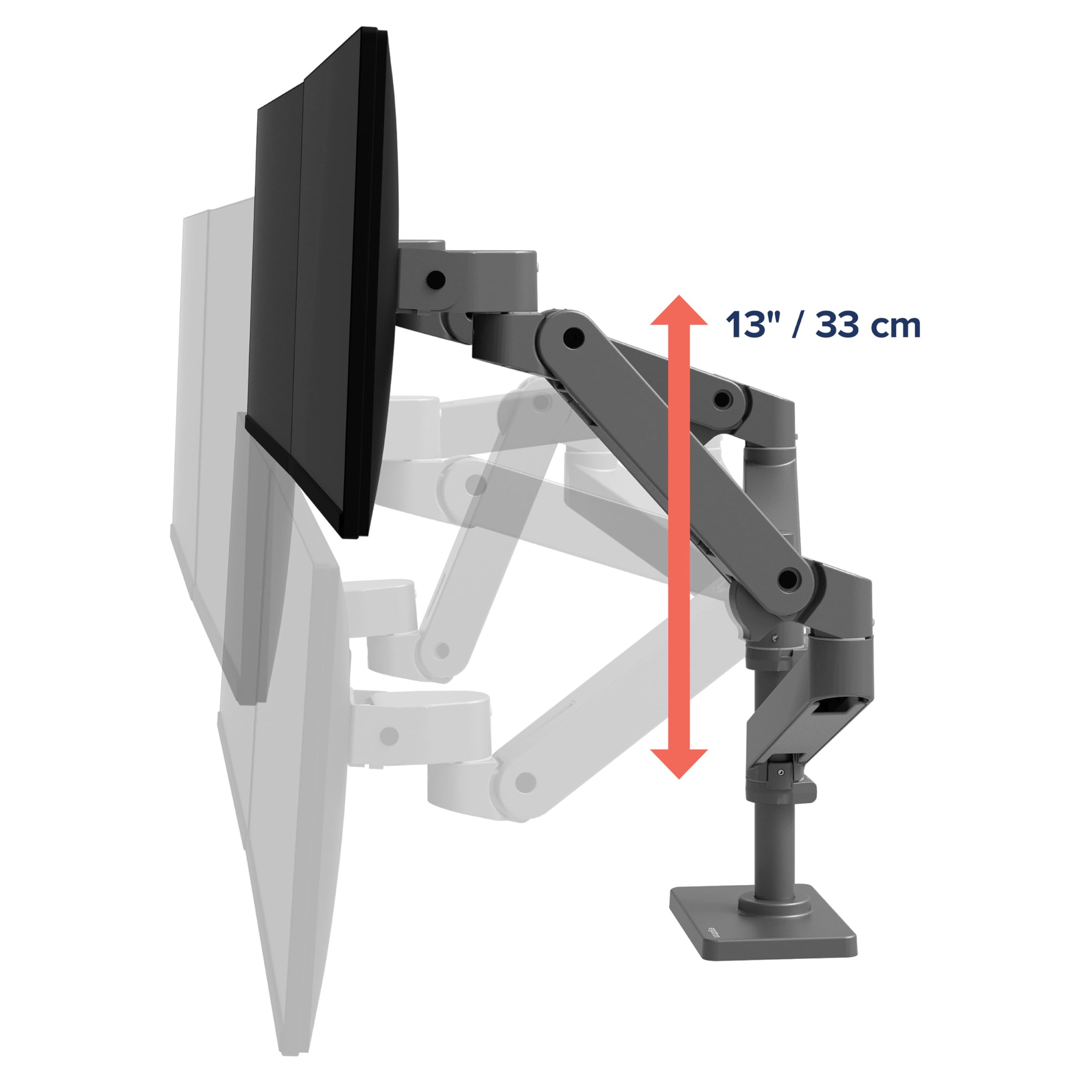 LX PRO ARM DUAL DISPLAY STACKING