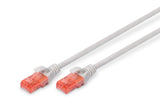 DIGITUS Câbles de brassage CAT 6 U/UTP - 0,5 m - Cat6 - U/UTP (UTP) - RJ-45 - RJ-45