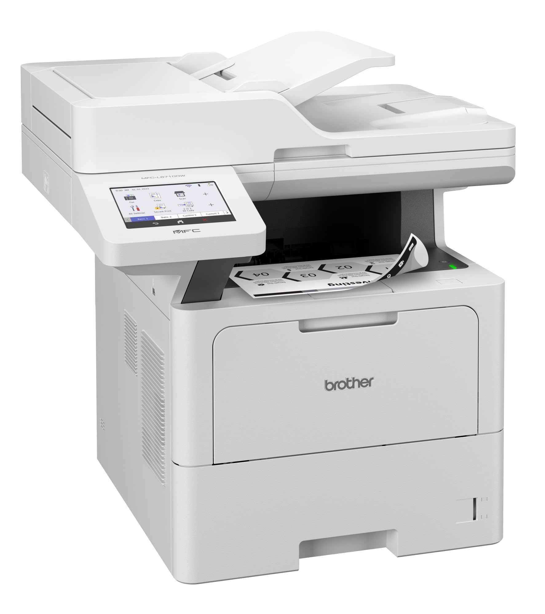 BROTHER MFC-L6710DW MFP Mono B/W laser A4 50ppm copy 50ppmprint 520 sheets USB 2.0 Gigabit LAN Wi-Fi