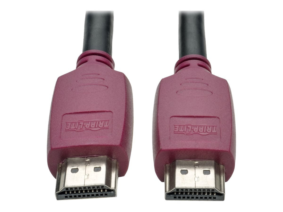 EATON TRIPPLITE 4K HDMI Cable with Ethernet M/M - 4K 60Hz Gripping Connectors 10ft. 3.05m