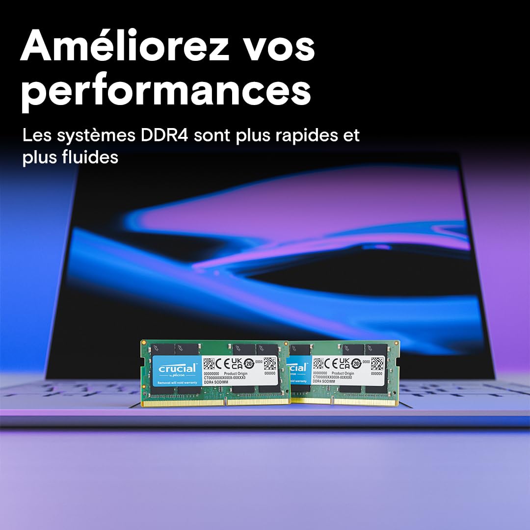Crucial CT2K16G4SFRA32A module de mémoire 32 Go 2 x 16 Go DDR4 260-pin SO-DIMM