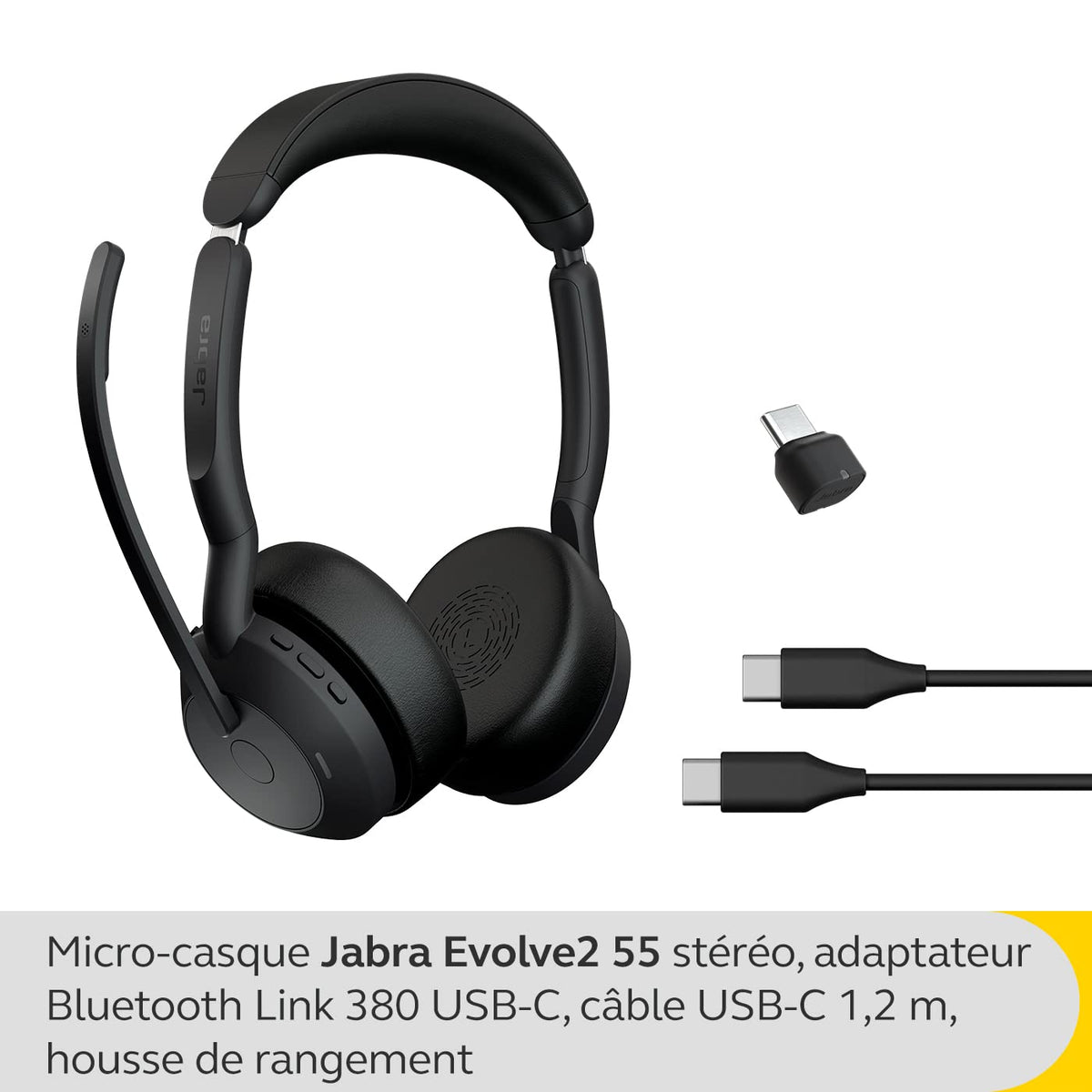 Jabra Evolve2 55 Link380c UC Stereo