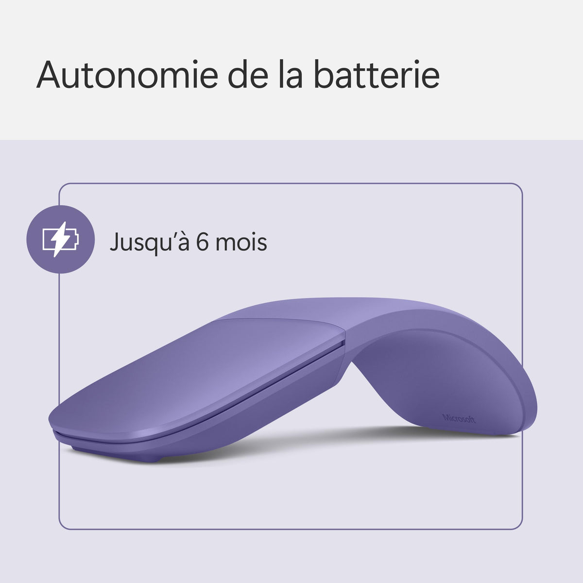 MS Srfc Arc Mouse Bluetooth Violet
