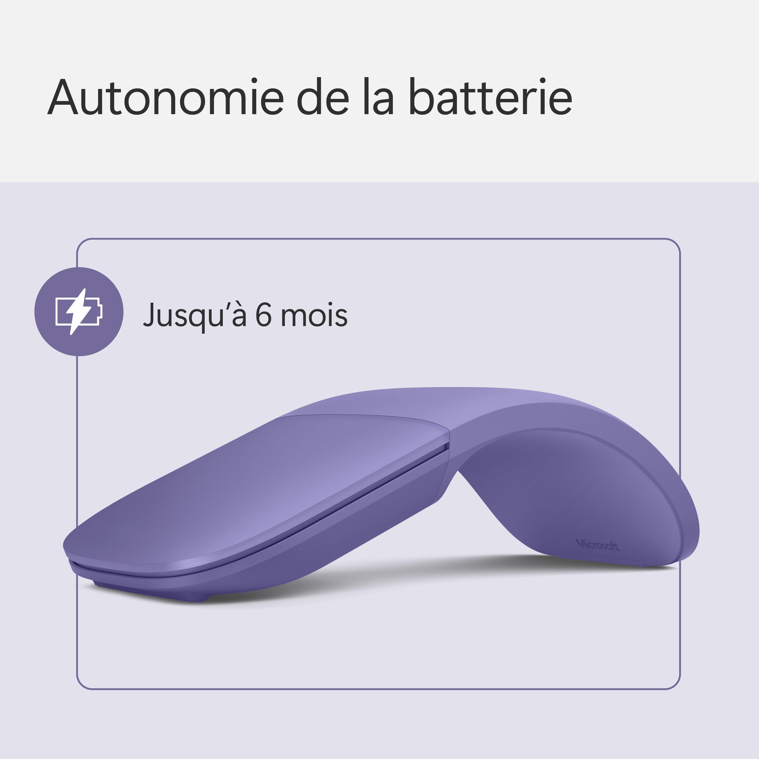 MS Srfc Arc Mouse Bluetooth Violet