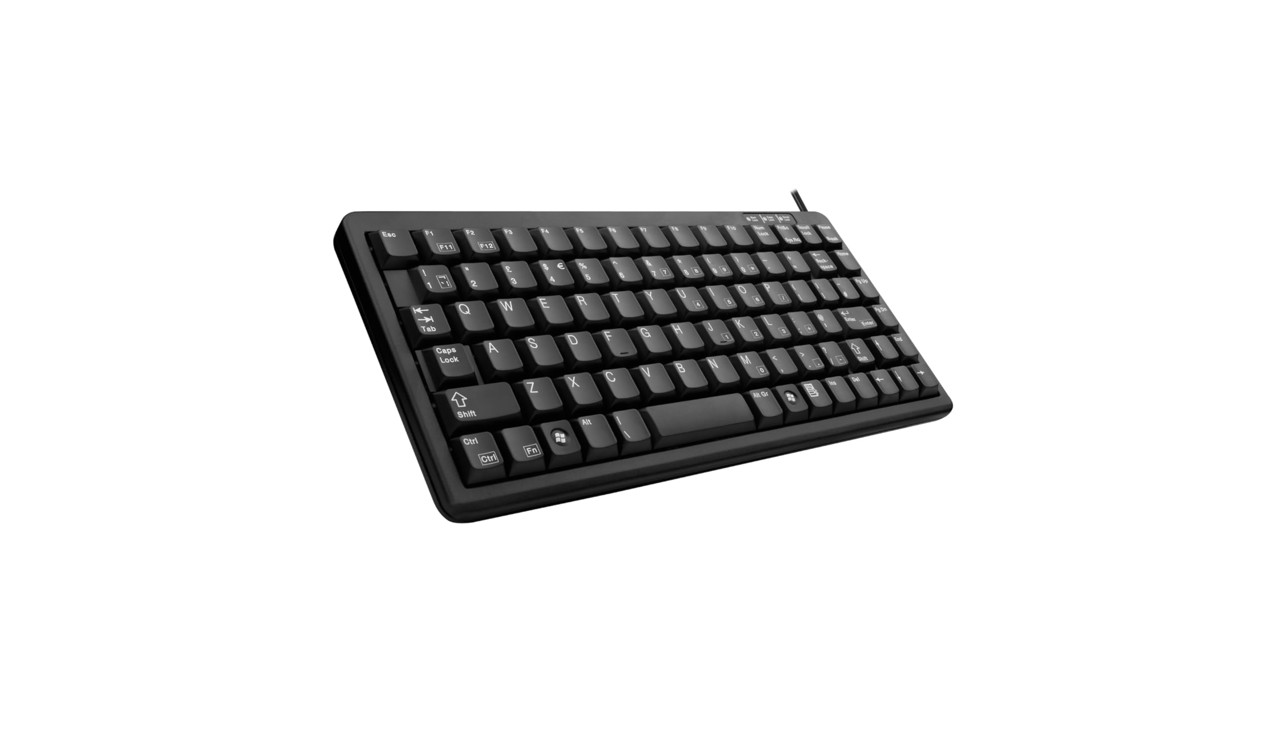 CHERRY Clavier compact G84-4100 USB/PS2 noir QWERTZ (DE)