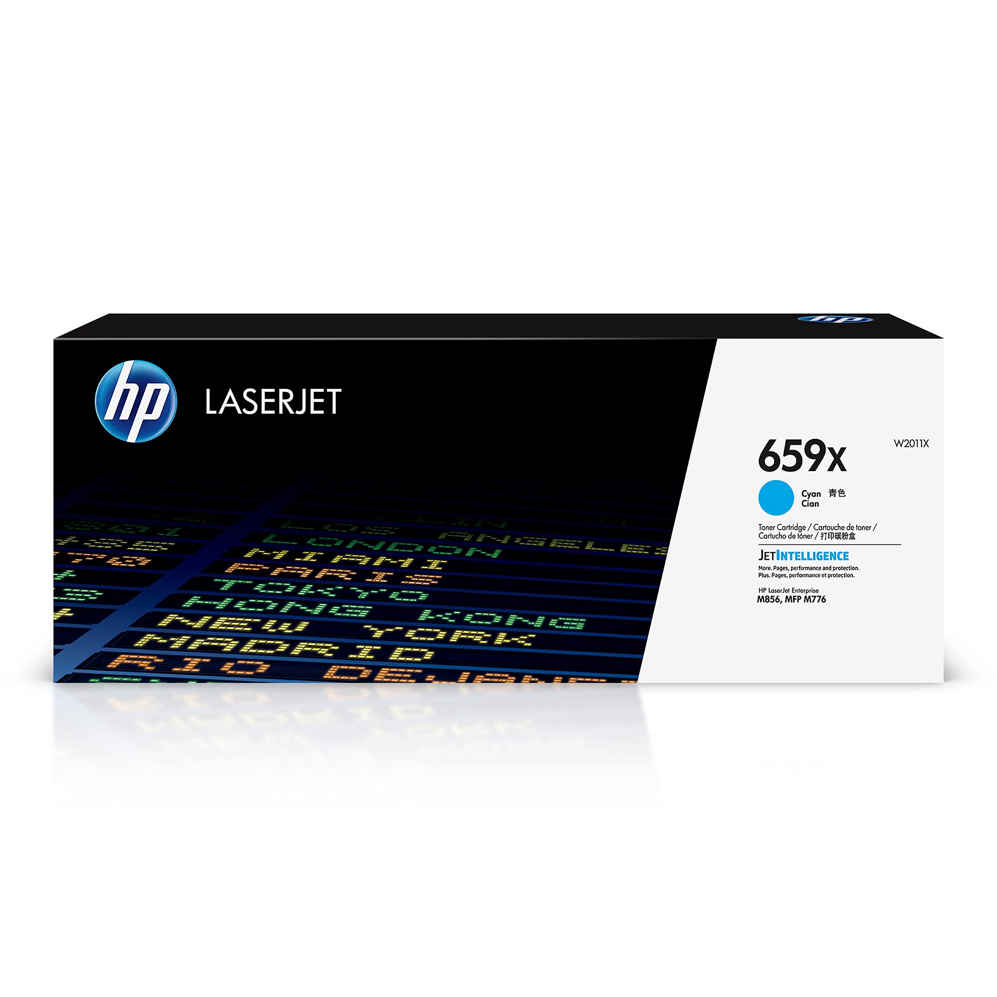 HP 659X High Yield Cyan Original LaserJet Toner Cartridge