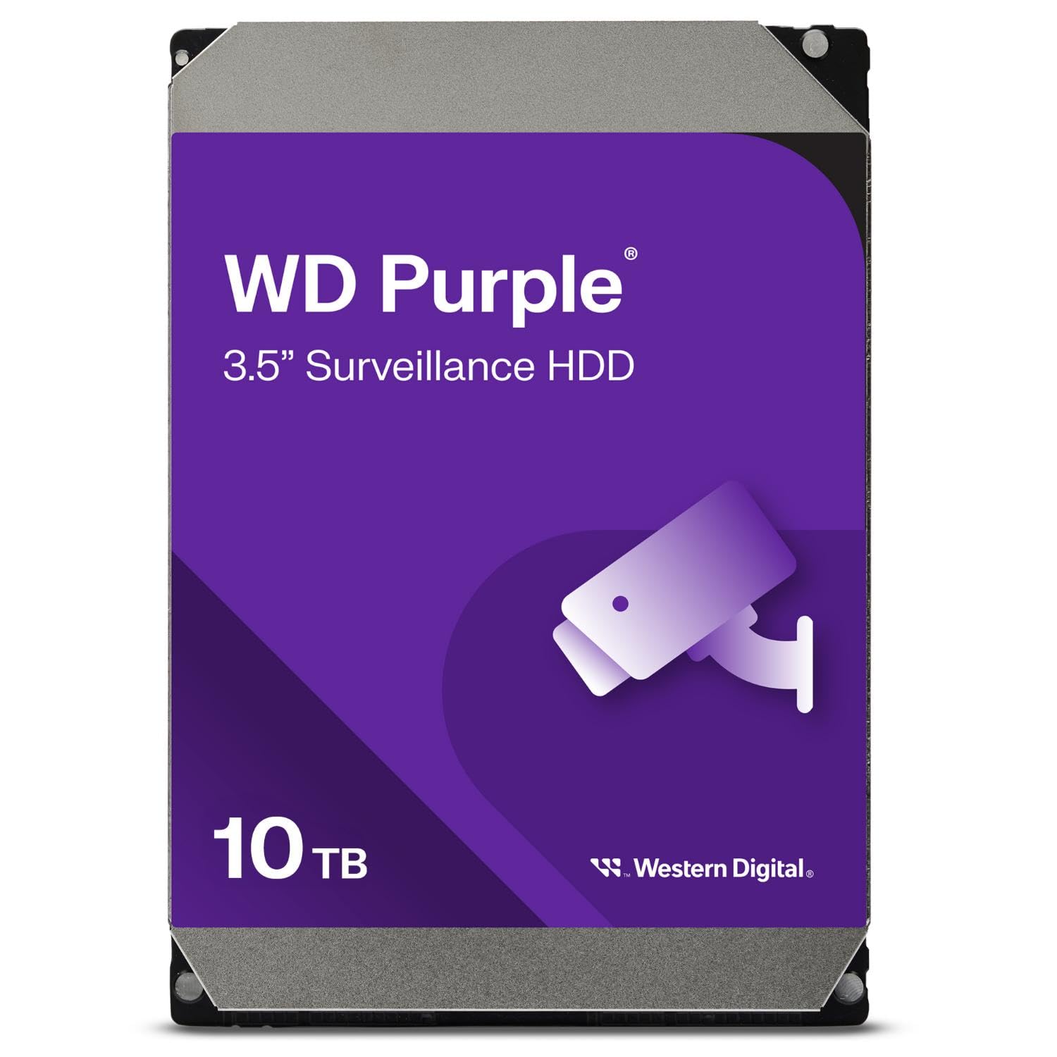 WD Purple 10To SATA 6Gb/s CE HDD 3.5p internal 7200Rpm 256MB Cache 24x7 Bulk