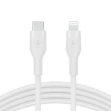 BELKIN Câble USB-C vers Lightning Silicon 2m Blanc