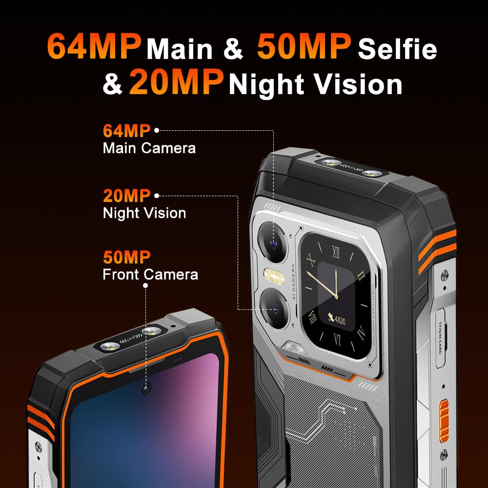 Blackview Xplore 1 (5G - 6.78'' - 256 Go, 12 Go RAM - 20000mAh) Noir