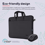 TRUST Bundle sacoche BOLOGNA 16p + souris sans fil YVI+ - Black