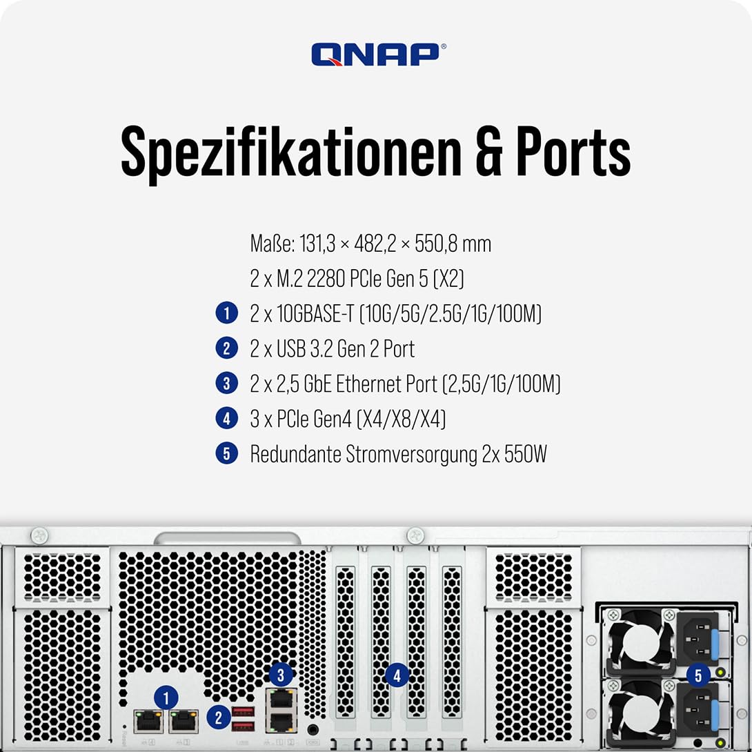 3U 16-bay 3.5" SATA HDD NAS AMD