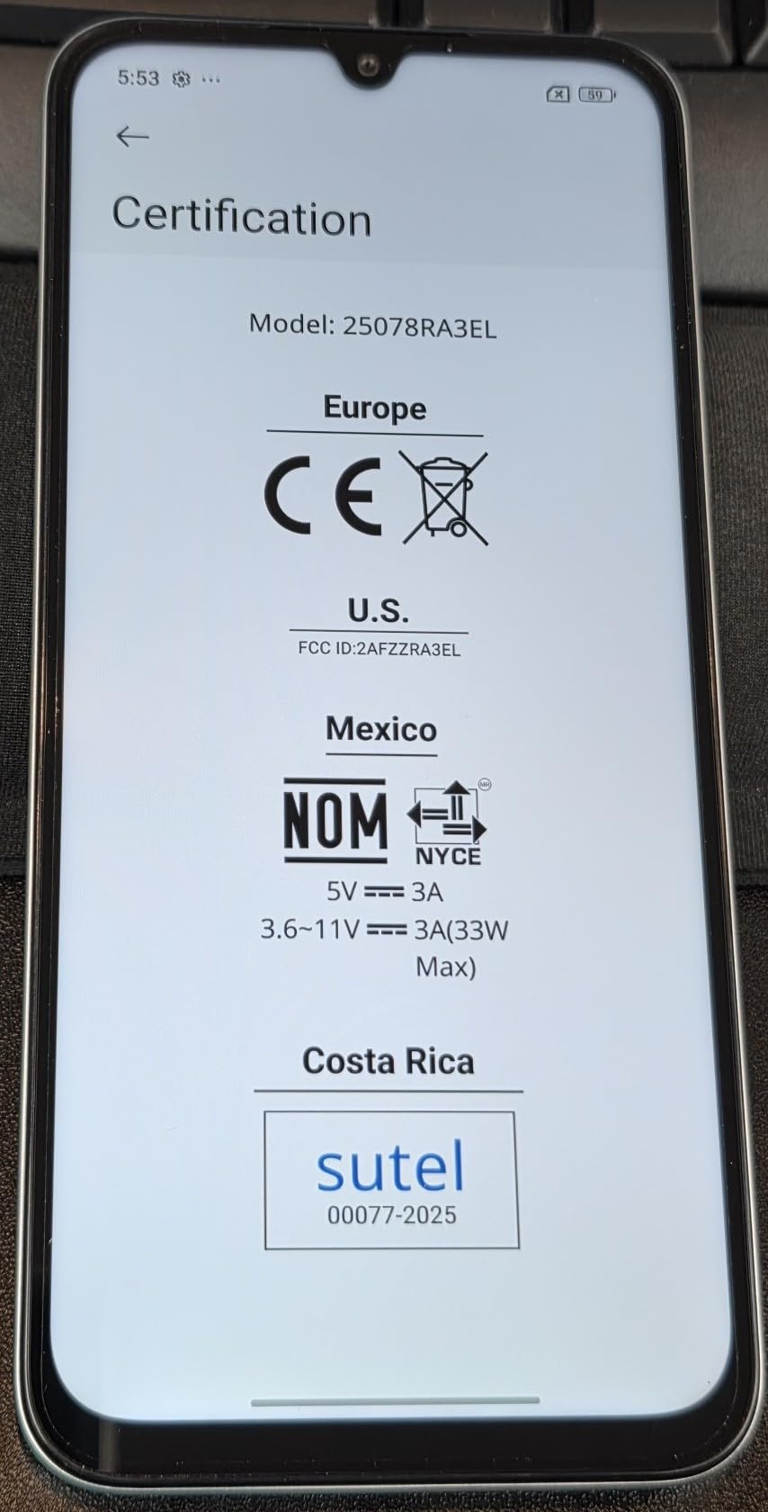Xiaomi Redmi 15C 4G (6.9''- NFC - 128 Go, 4 Go RAM) Noir