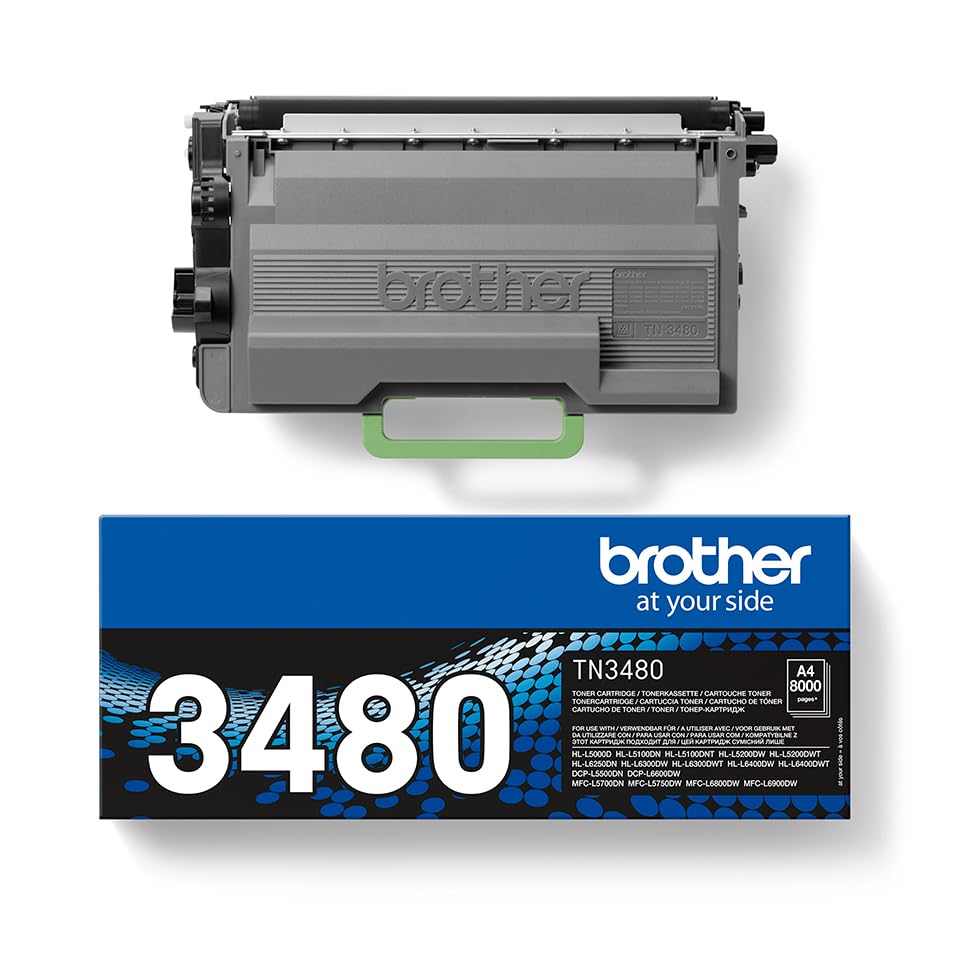 BROTHER TN3480 Cartouche d encre Noir  Haut Rendement