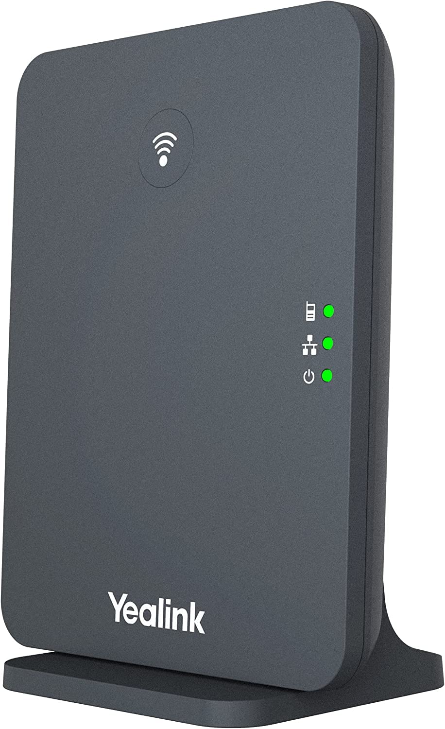 Yealink W73P Téléphone IP Mobile Sans Fil Gris Écran de 1,8 Pouce 100 Entrées de Répertoire Téléphonique