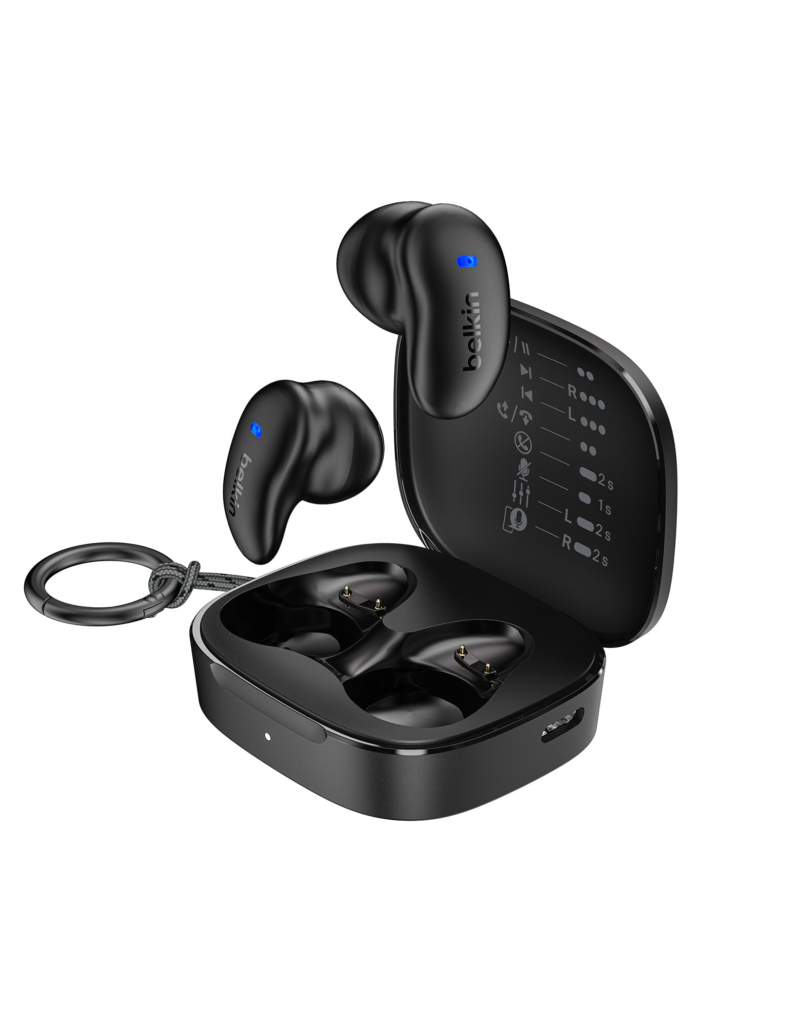 BELKIN SoundForm Anywhere True Wireless Earbuds Black