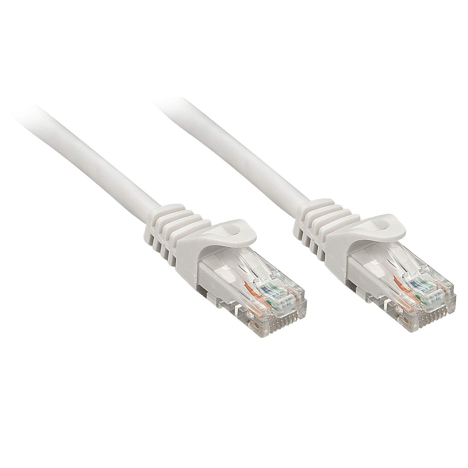 LINDY 0.5m Cat.5e U/UTP Patch Cable Colour Grey Low Cost Version