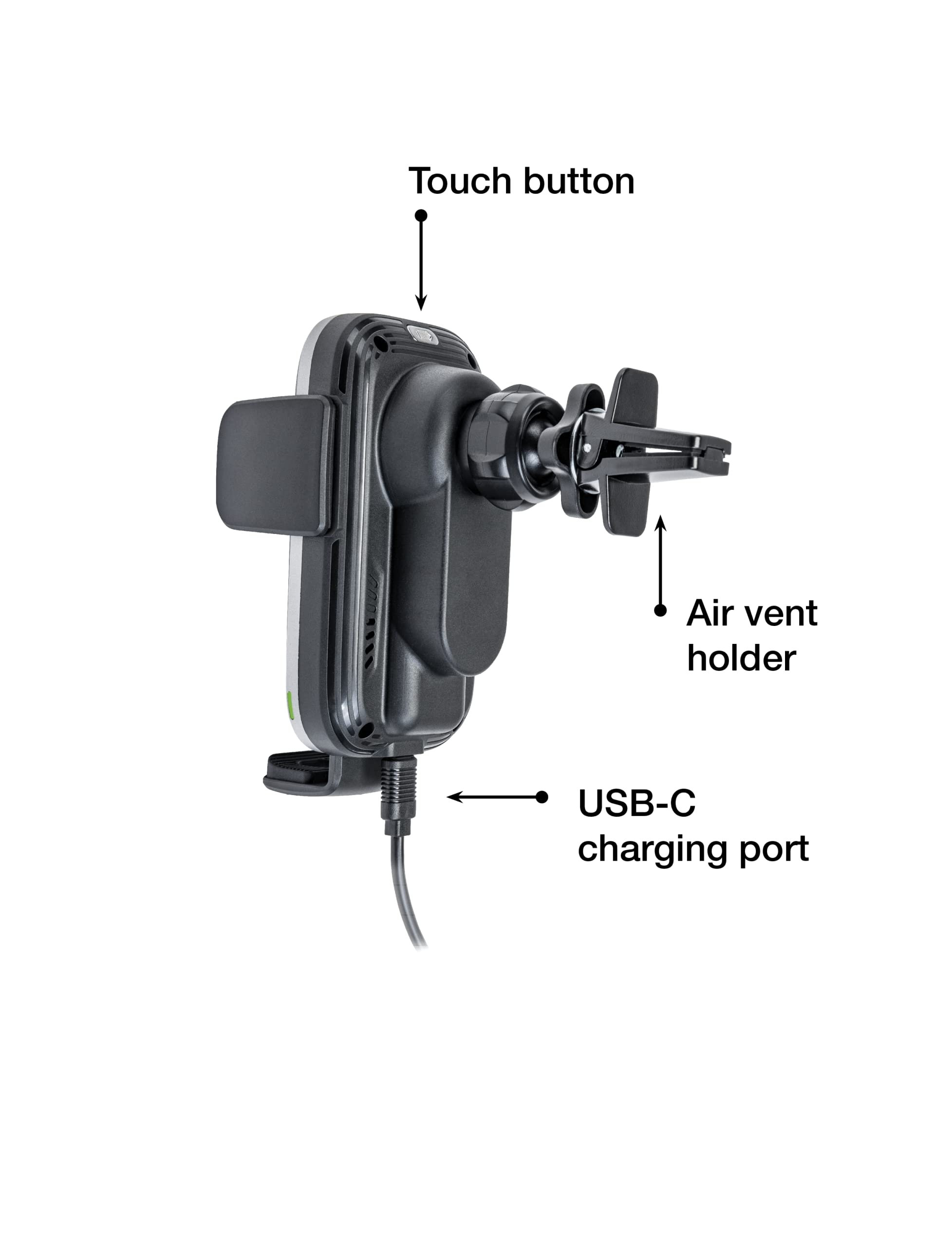 VERBATIM FWC-03 PRO QI FAST WIRELESS CAR CHARGER WCF (P)