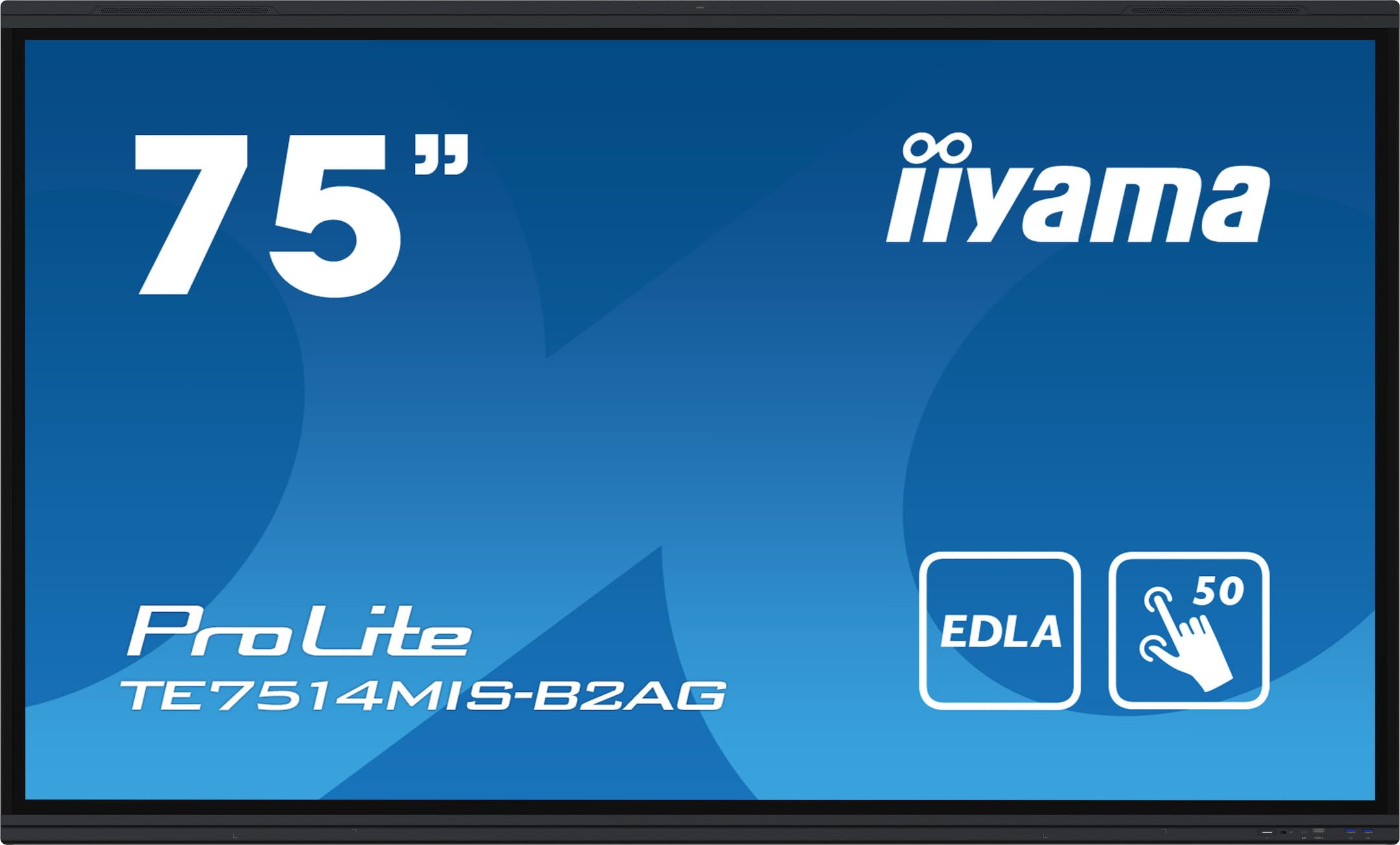 IIYAMA- Afficheur professionnel tactile 75" TE7514MIS-B2AG