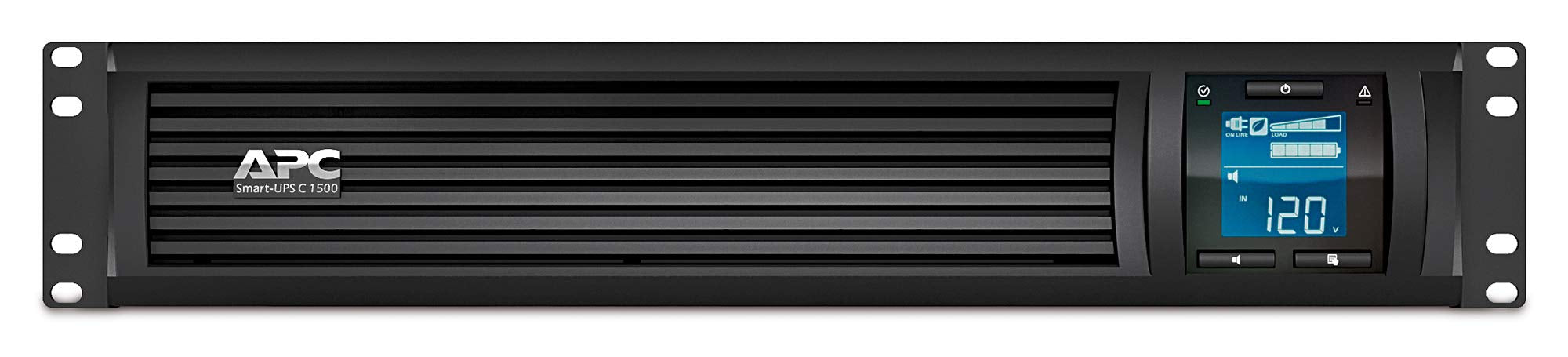 APC Smart-UPS C SMC1500I-2UC UPS Rack AC 220/230/240V 900Watt 1500VA RS-232 USB output connectors 4 2U BK with APC SmartConnect