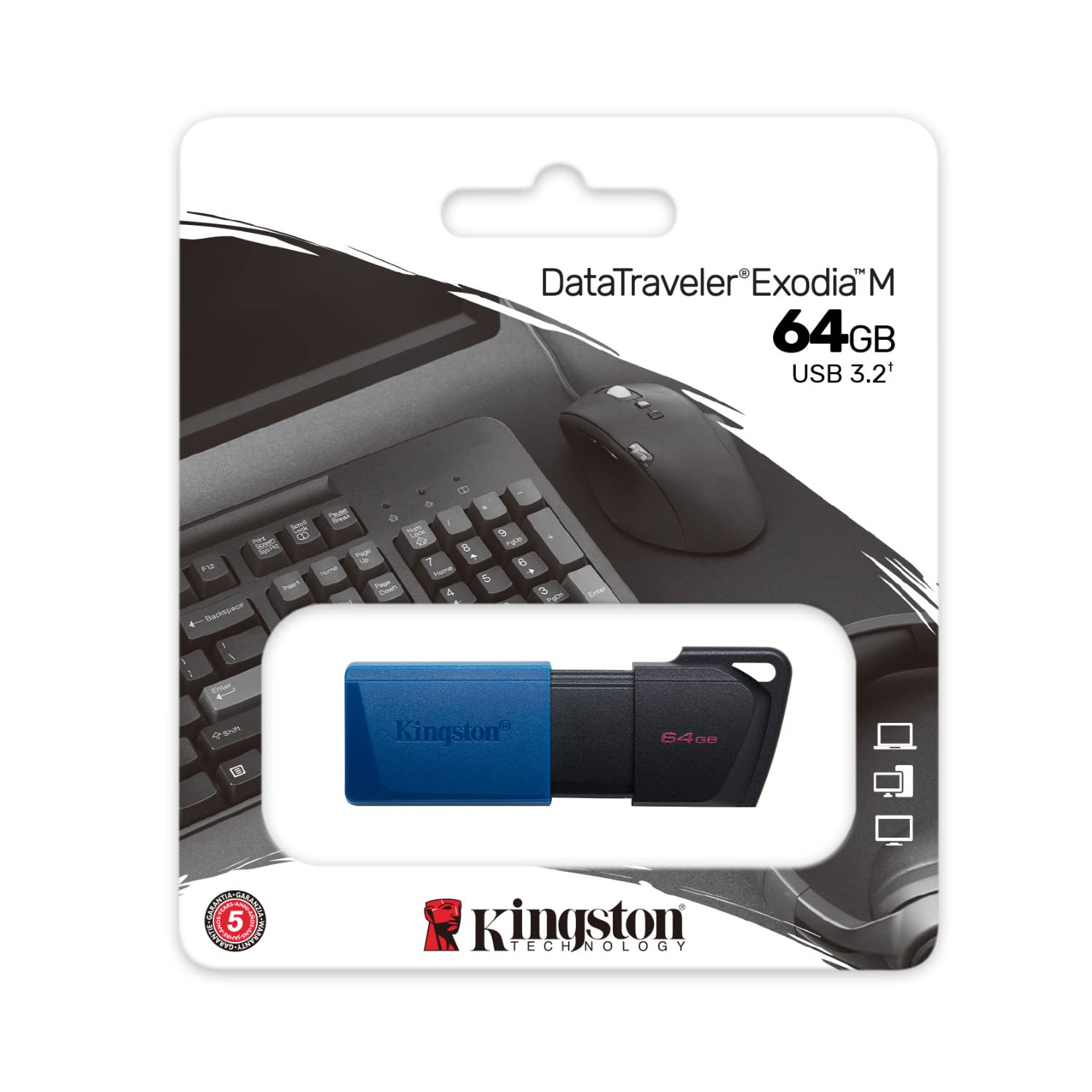 KINGSTON 64Go DataTraveler Exodia M