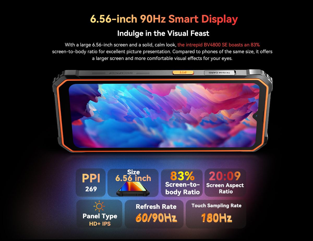 Blackview BV4800 SE (Double Sim - 6.56'' - 64 Go, 4 Go RAM) Vert