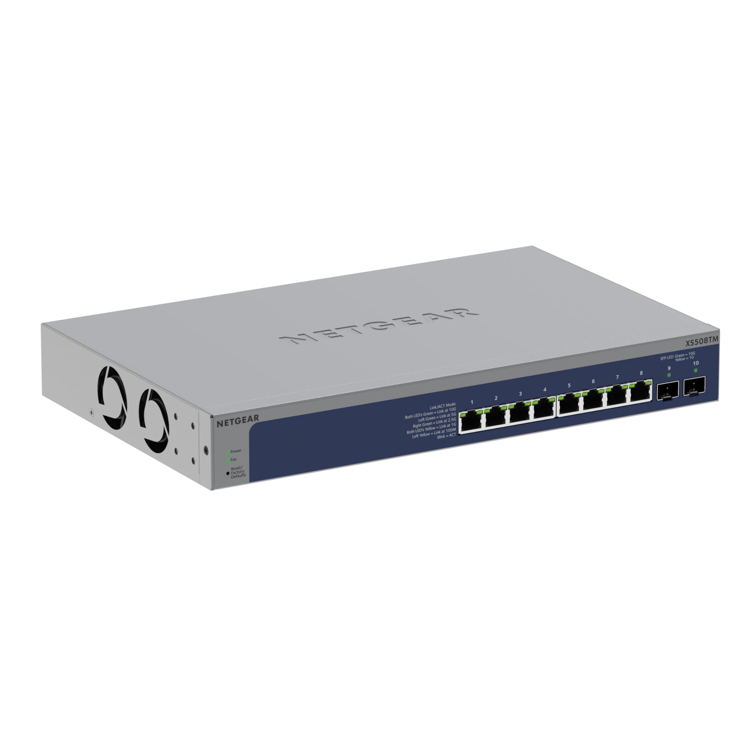 NETGEAR 8P 10G/MG Smart Switch