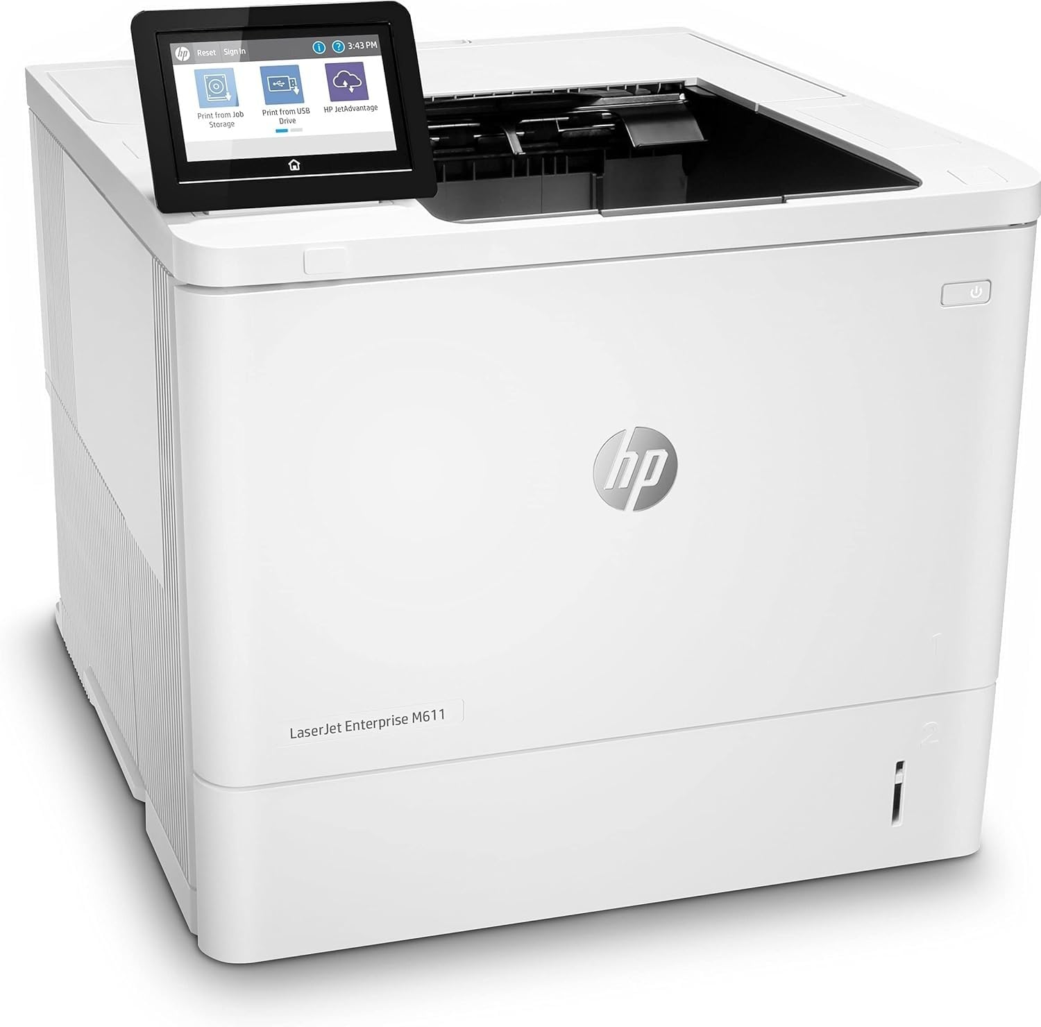 HP LaserJet Enterprise M611dn Printer Mono Duplex laser A4 1200x1200dpi 61ppm 650sheets USB LAN
