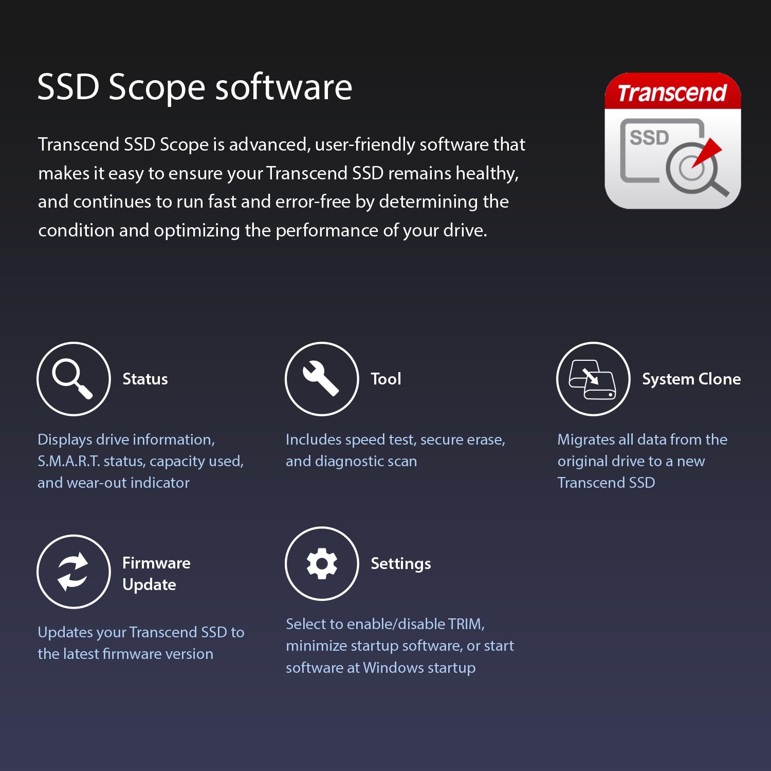 TRANSCEND SSD220Q 2To SATA3 2.5p SSD QLC