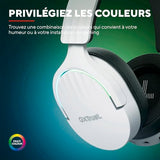 TRUST Casque gaming sans fil FAYZO DUAL Wireless - White