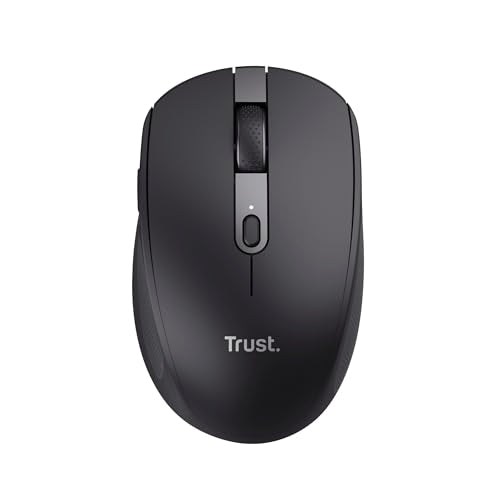 TRUST Souris sans fil OZAA Compact multi-connexion - Blanche
