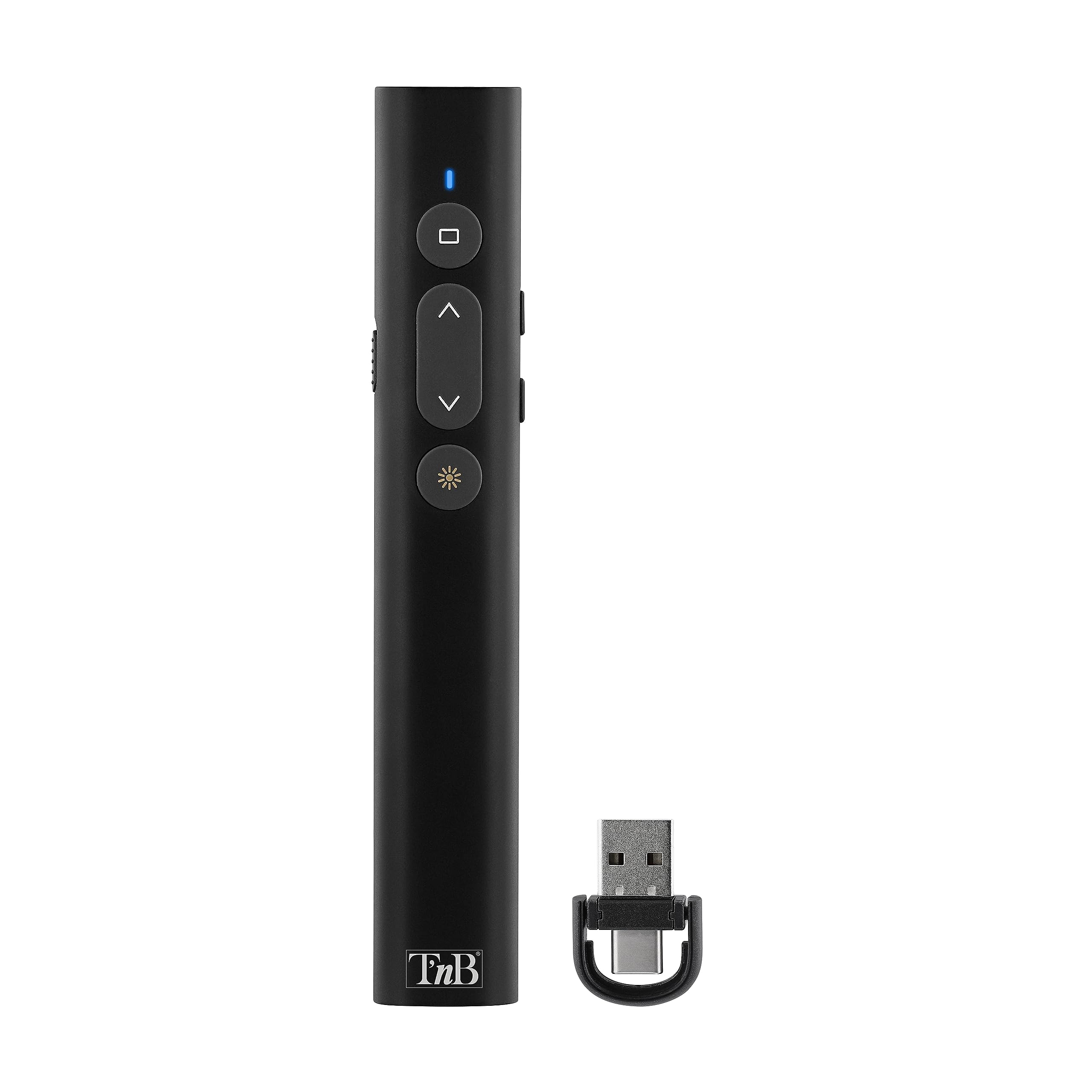 TNB Professional presentation laser Access buttons to shortcuts arranged in a clear and intuitive way 2.4 GHz wireless technology