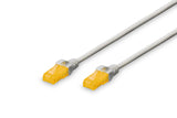 Digitus DK-1613-A-005 câble de réseau Gris 0,5 m Cat6a U/UTP (UTP)