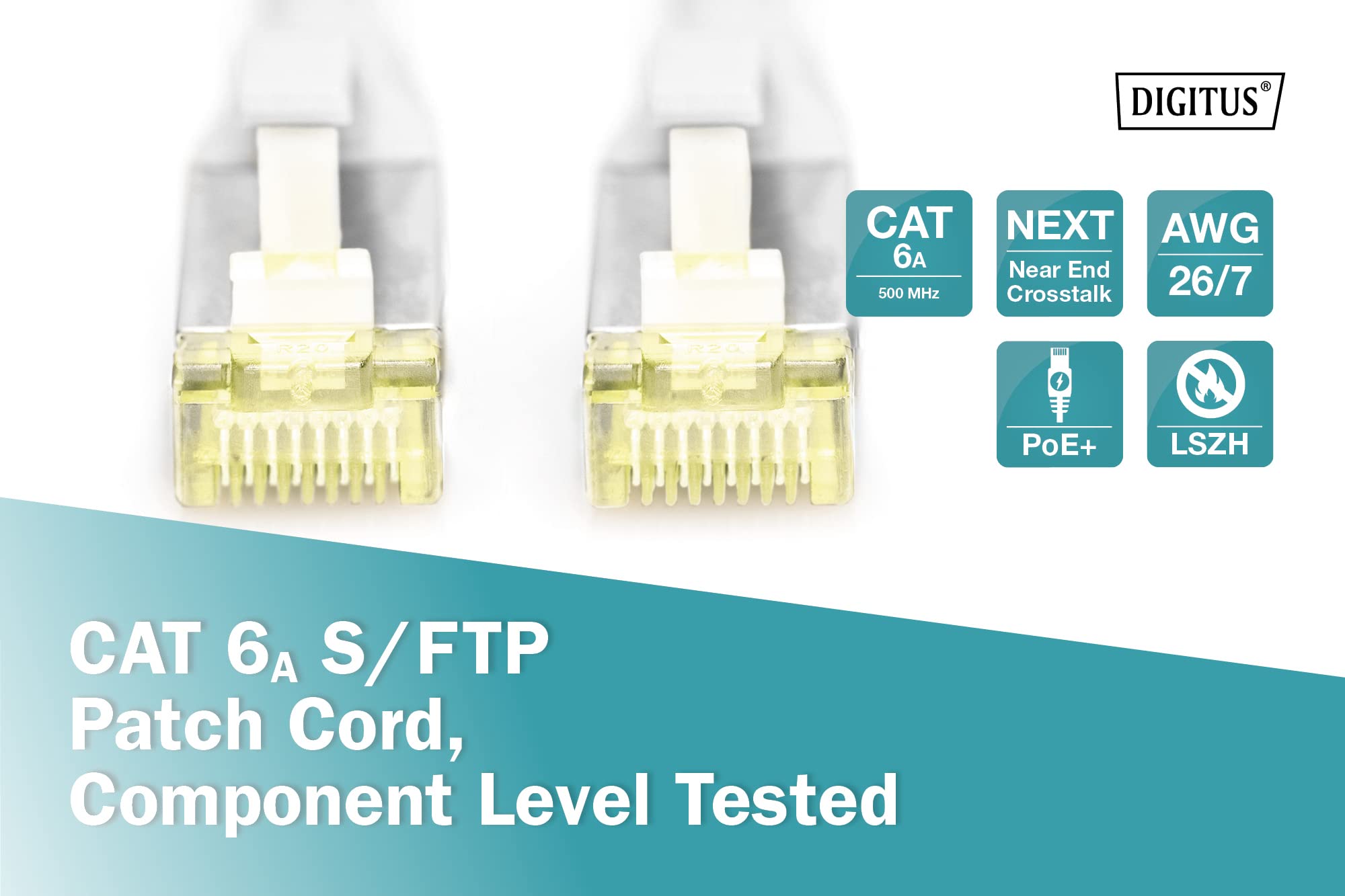 Digitus Câble de brassage CAT 6A S/FTP