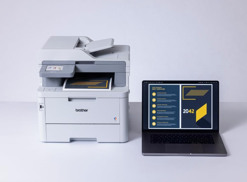 BROTHER MFC-L8390CDW MFP colour LED A4 30ppm copy 30ppm print 280 sheets USB 2.0 Gigabit LAN Wi-Fi NFC USB 2.0 host