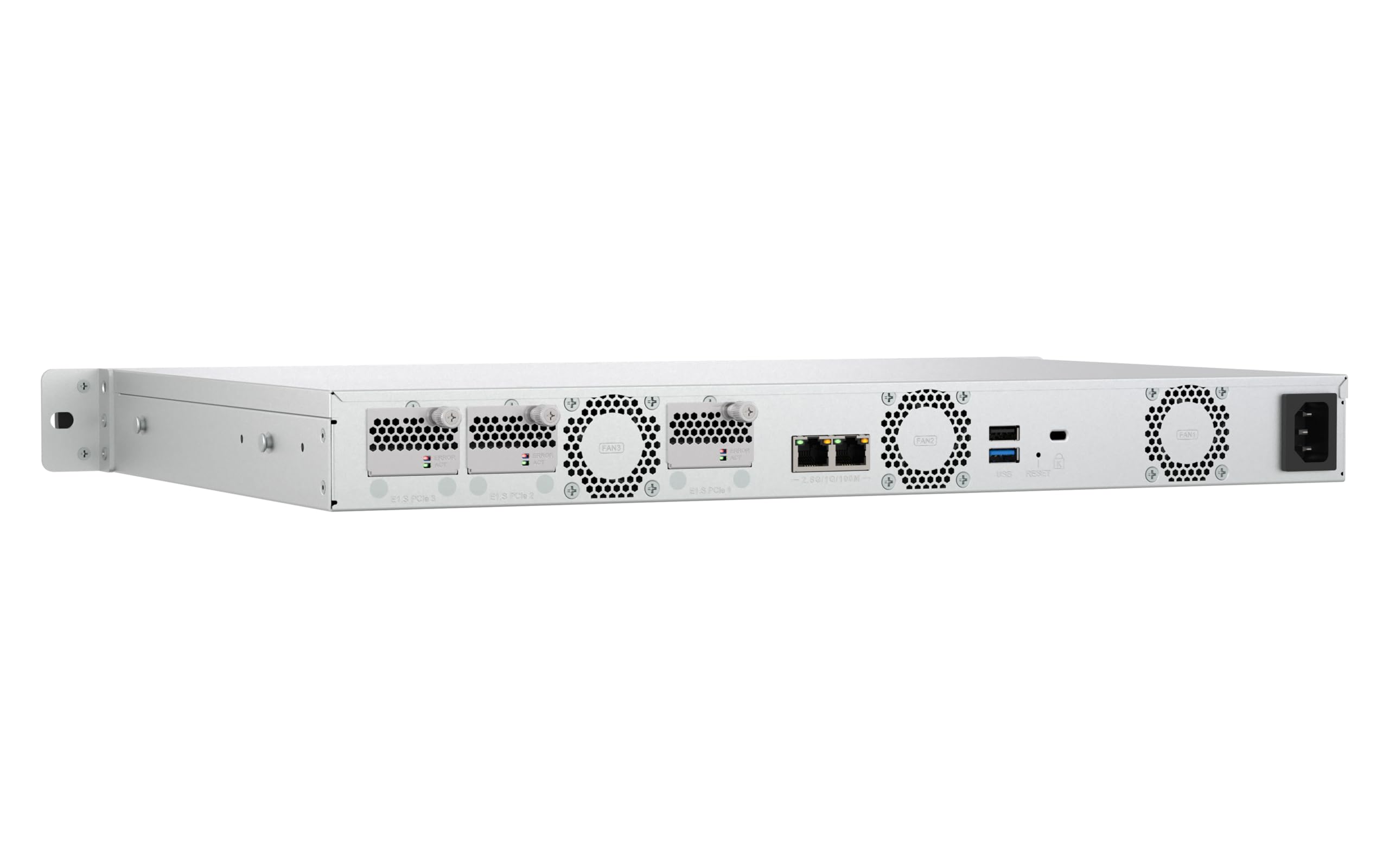 1U 4-bay 3.5" SATA+3 x E1.S/PCIe M.2