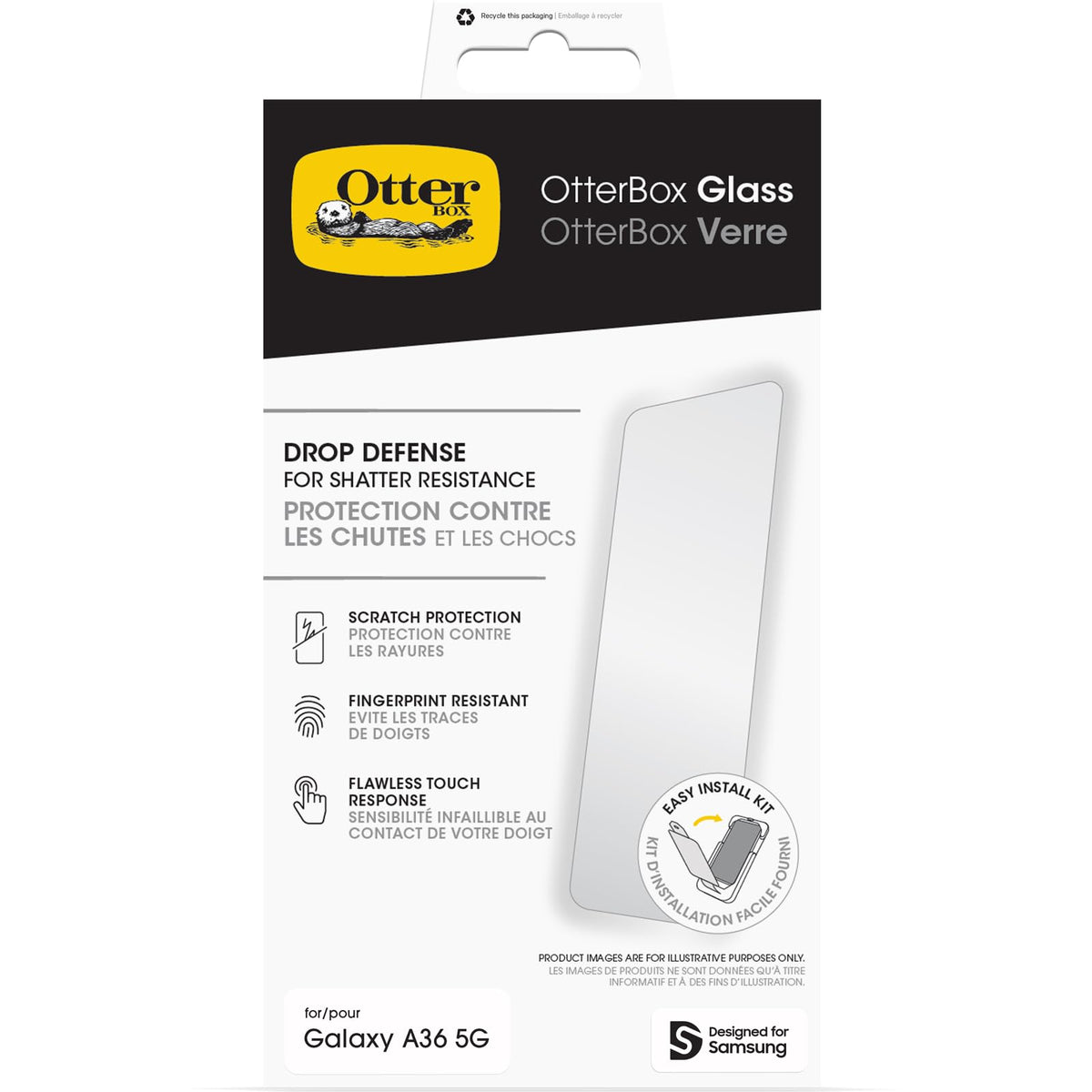 OBGlassSamsungA37 5G/A36 5G/A56 5G clear
