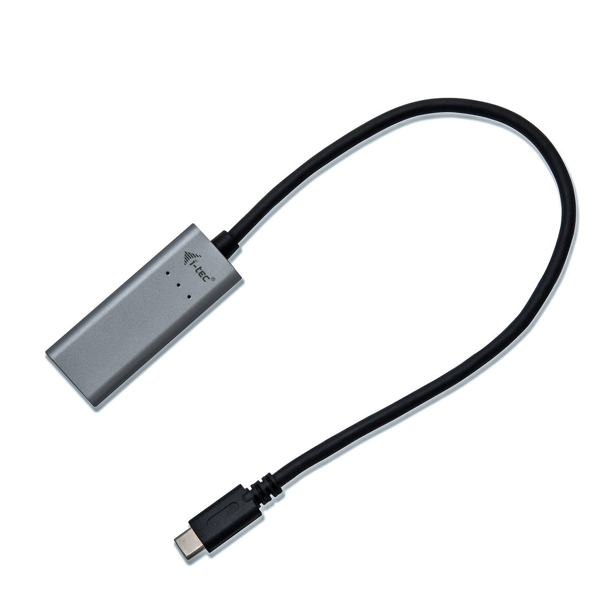 I-TEC USB-C Metal Gigabit Ethernet Adapter 1xUSB-C to RJ-45 LED compatible with Thunderbolt 3