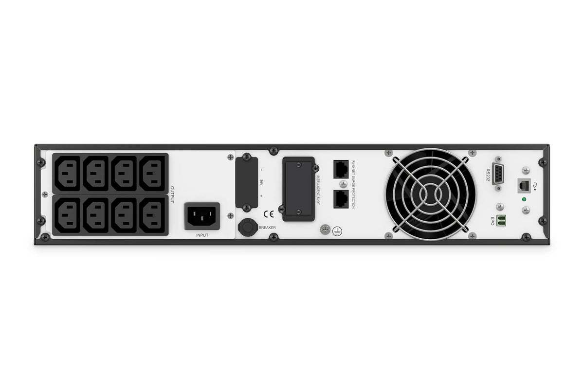 Digitus DN-170094 alimentation d'énergie non interruptible Double-conversion (en ligne) 1,5 kVA 8 sortie(s) CA