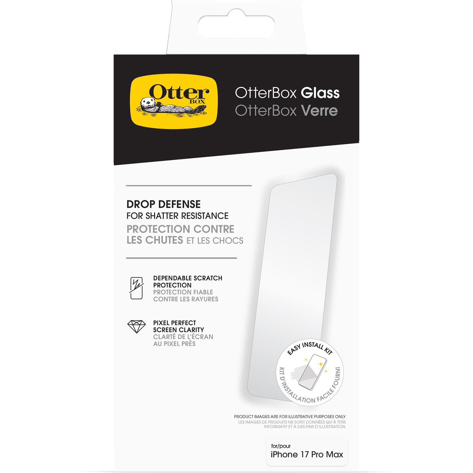 OtterBox Glass iPhone 17 Pro Max - clear