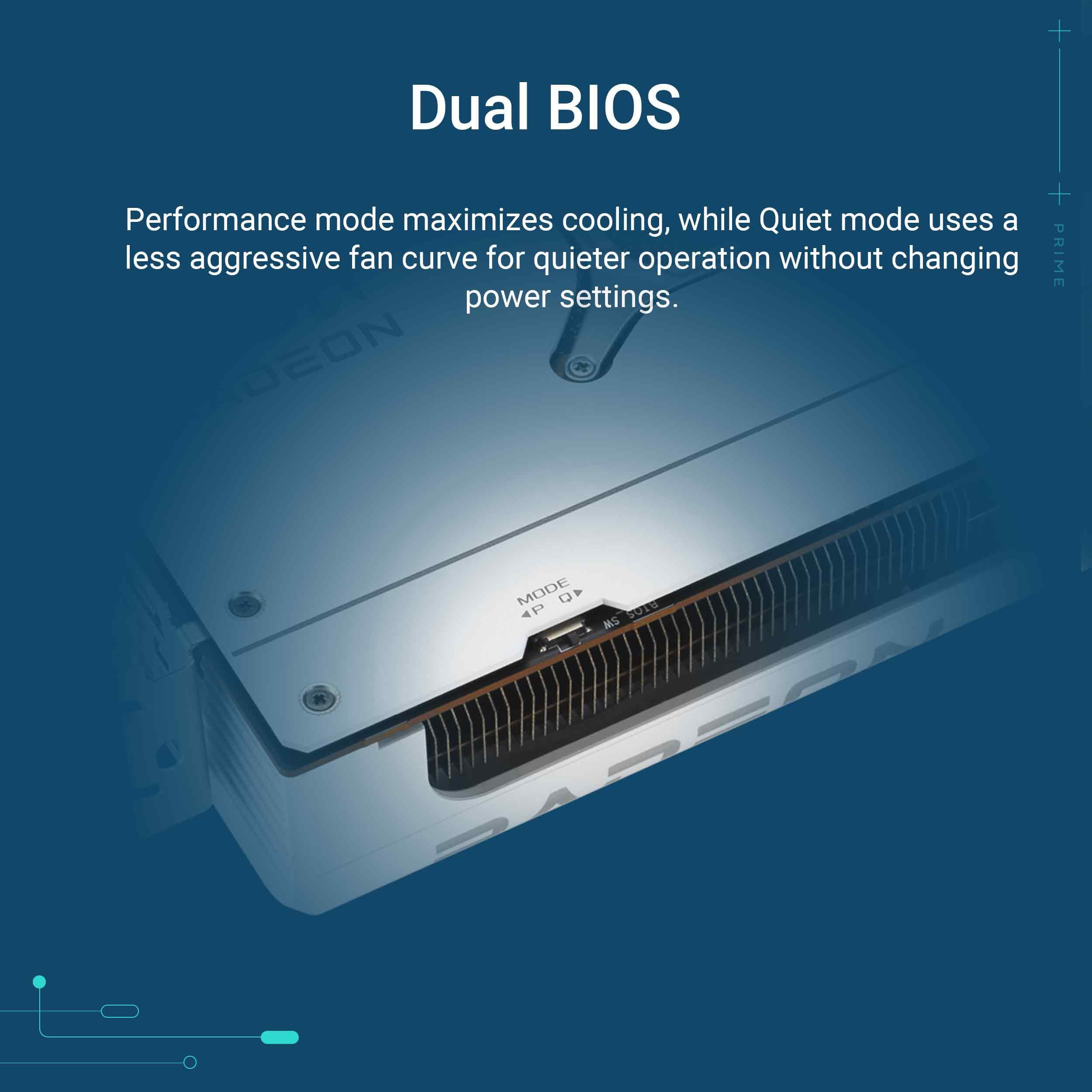 ASUS Prime Radeon RX 9070 XT White OC Edition 16Go GDDR6 Graphics Card PCIe 5.0 HDMI 2.1 DisplayPort 2.1a