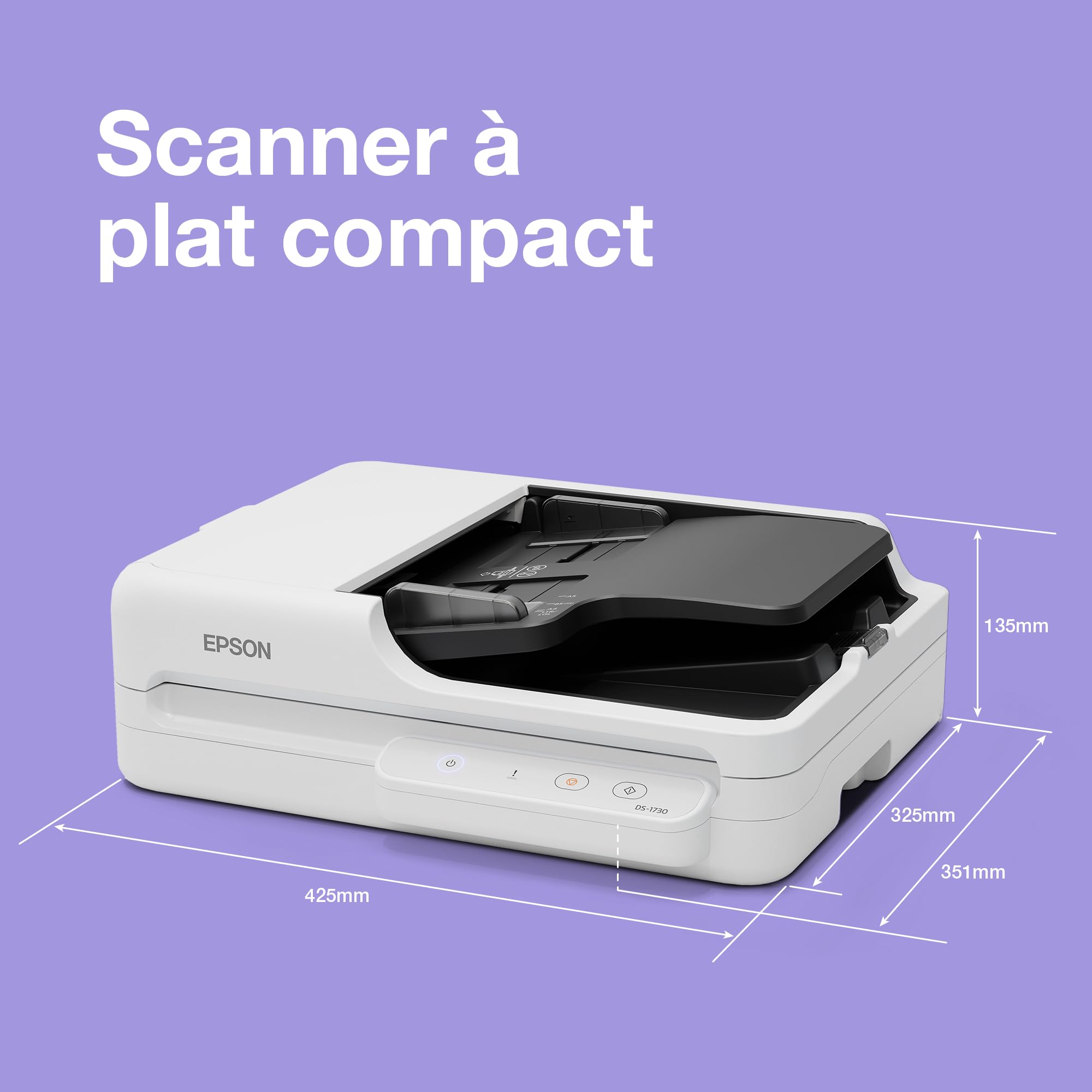 EPSON WorkForce DS-1730 Scanner 25ppm