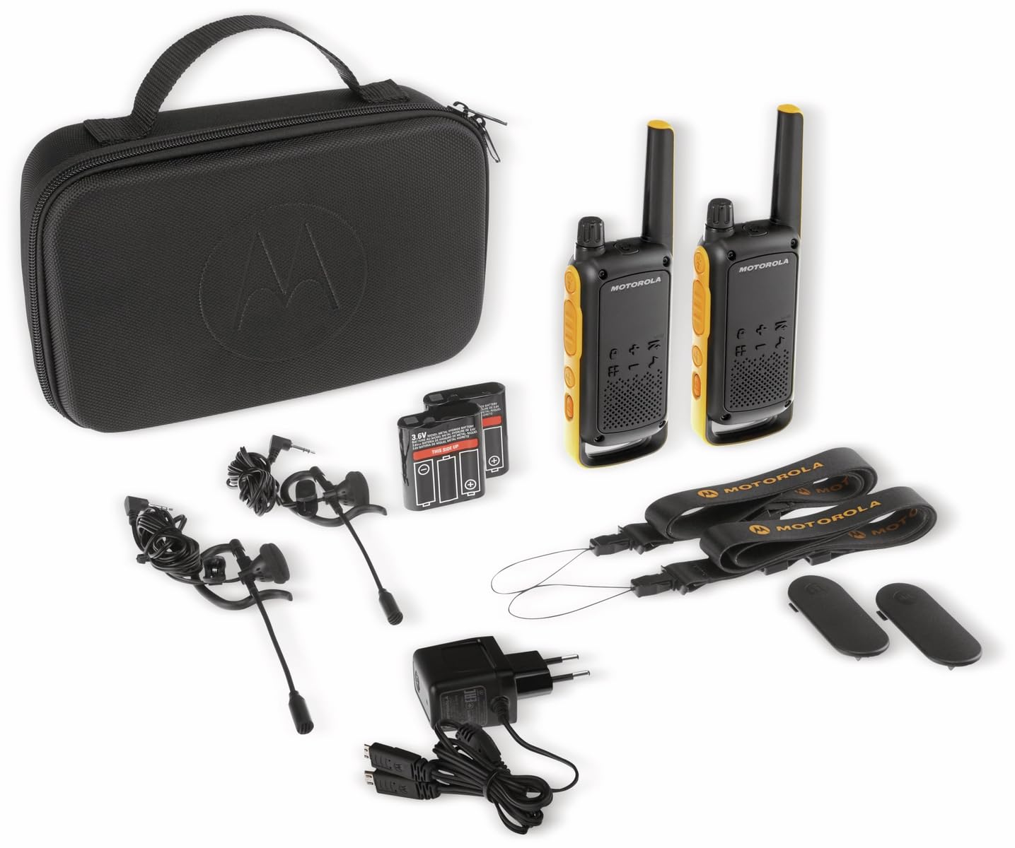Motorola TLKR T82 EX 2 Talkies Walkies 10 KMS noir