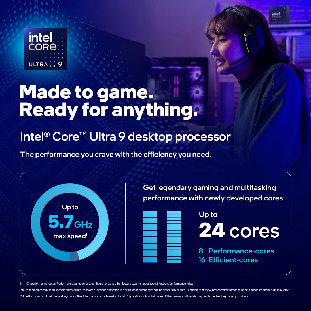 INTEL Core Ultra 9 285K 5.7GHz FCLGA18W LGA1851 36M Cache Boxed CPU