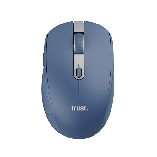 TRUST Souris sans fil OZAA Compact multi-connexion - Blanche