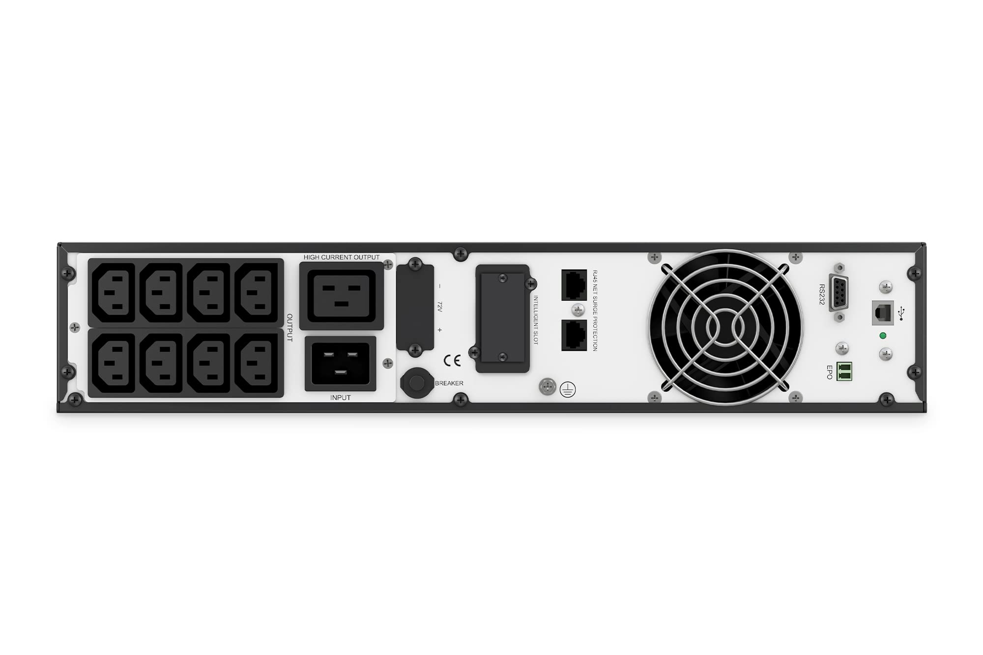 Digitus DN-170096 alimentation d'énergie non interruptible Double-conversion (en ligne) 3 kVA 9 sortie(s) CA