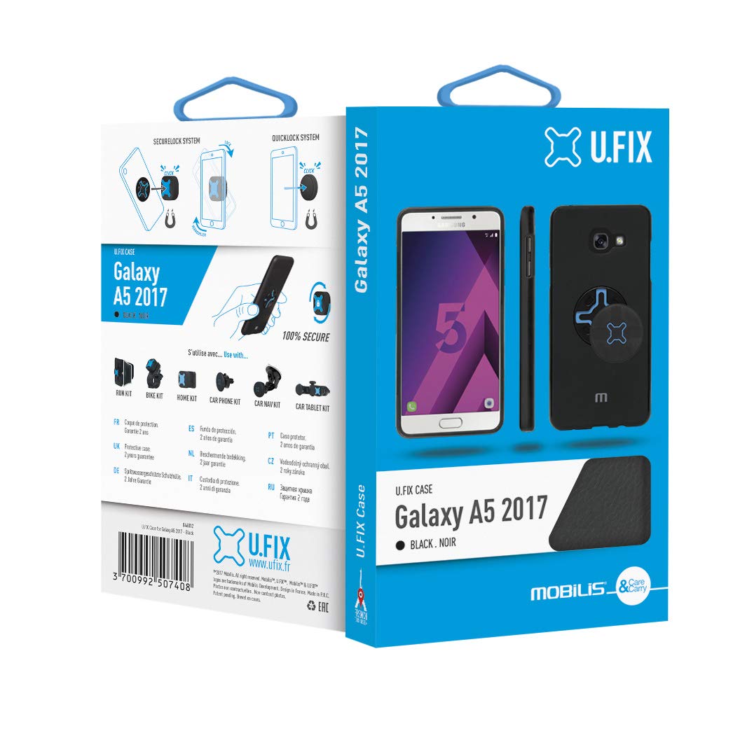 U.FIX Case for Galaxy A5 2017 - Black