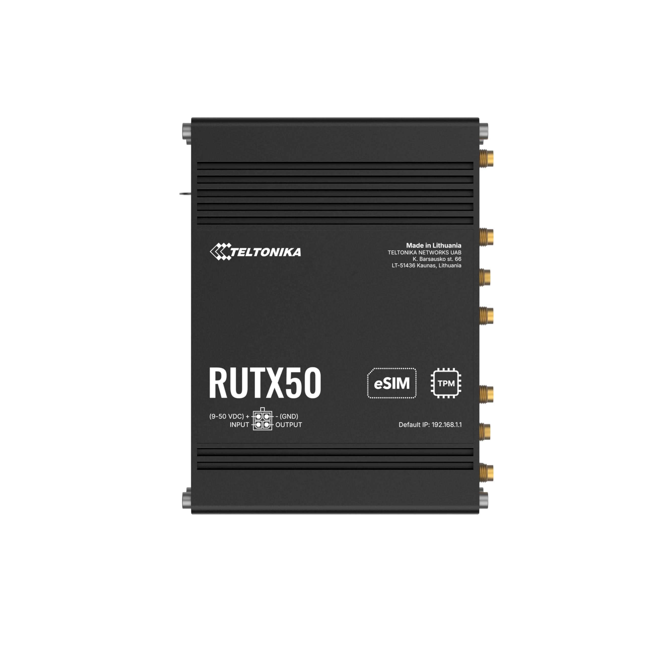 TELTONIKA NETWORKS RUTX50 DUAL SIM 5G/4G/LTE router