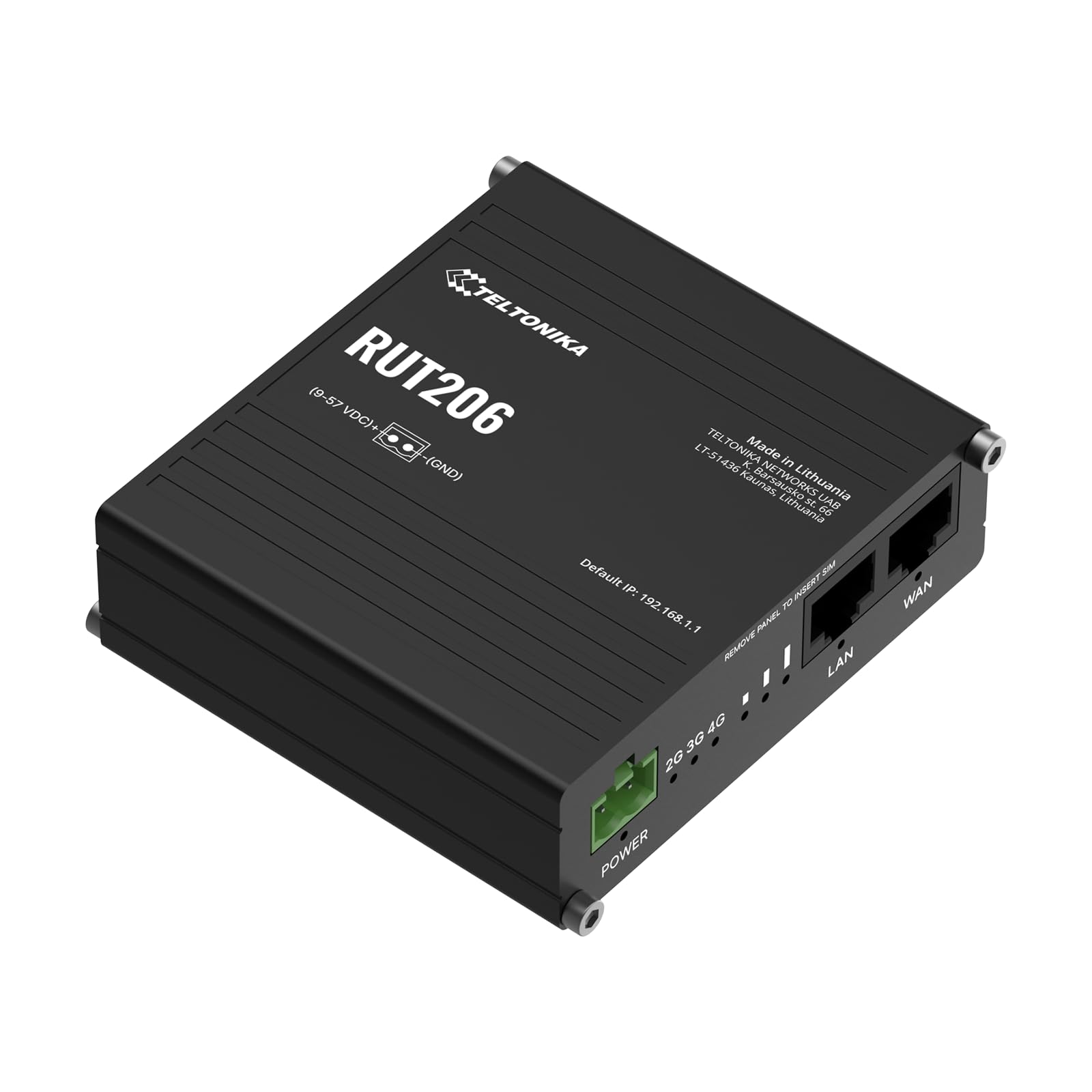 TELTONIKA NETWORKS RUT206 Industrial 4G Router